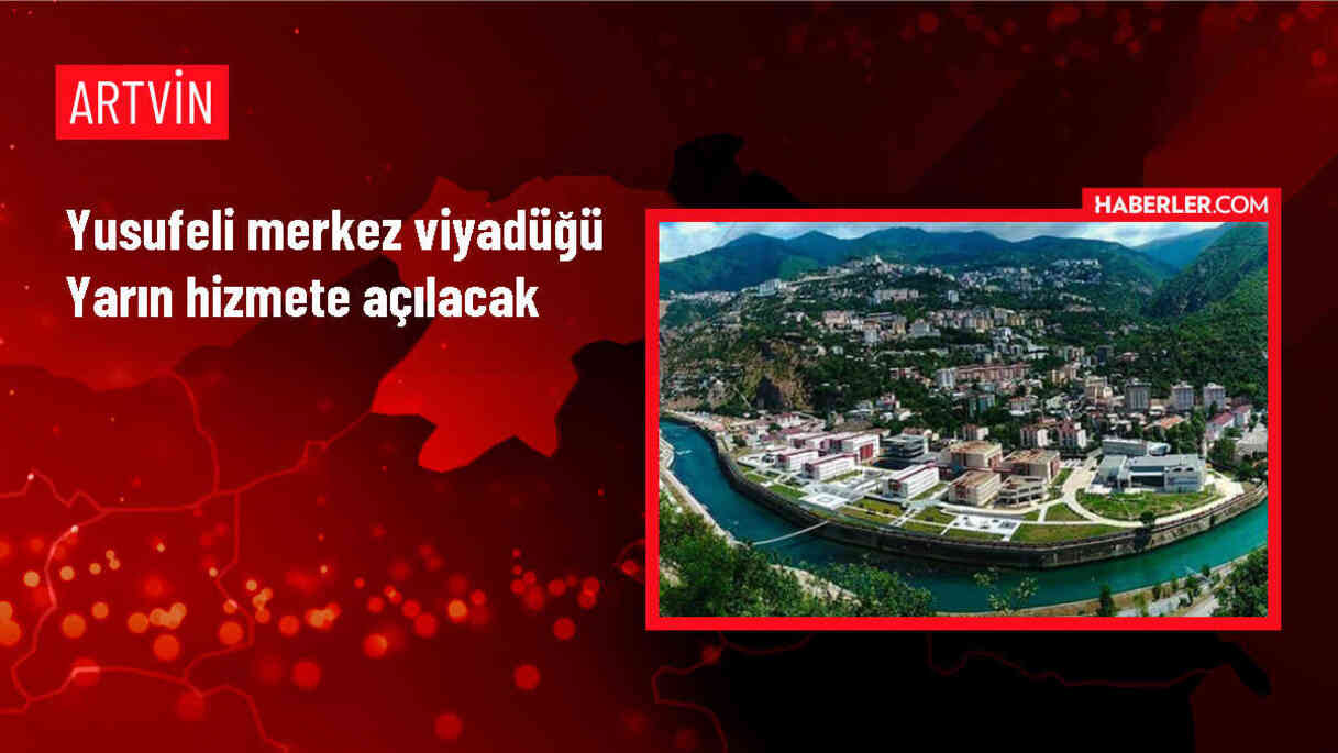 Ulaştırma Bakanı Yusufeli Merkez Viyadüğü'nü trafiğe açacak