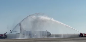 Rize-Artvin Havalimanı'na Bahreyn'den ilk charter seferi gerçekleştirildi