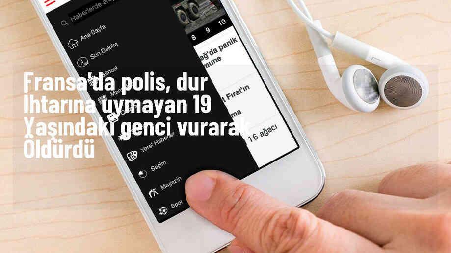 Fransa'da polis kontrolünde genç öldürüldü
