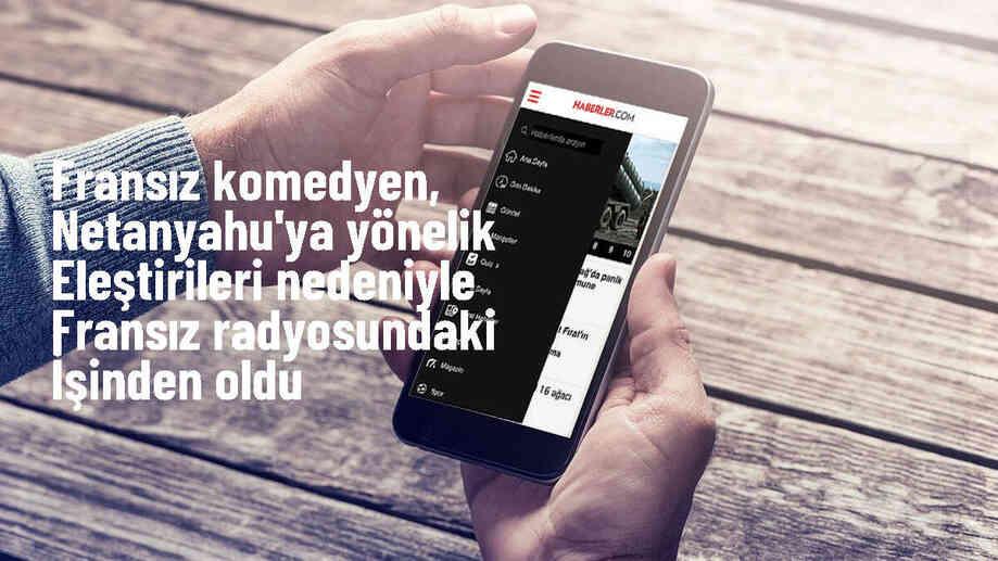 Fransız Komedyen İsrail Başbakanı'na Yönelik Eleştiriler Nedeniyle İşten Çıkarıldı