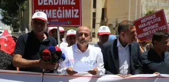 Hizmet-İş Diyarbakır İl Başkanı ve Sendika Üyeleri İşten Çıkarmalara Tepki Gösterdi