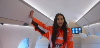Kim Kardashian, canı peynirli kek çektiği için özel uçağıyla Paris'e uçmuş