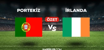 Portekiz İrlanda maç özeti ve golleri izle! (VİDEO) Portekiz İrlanda maçı özeti! Golleri kim attı, maç kaç kaç bitti?