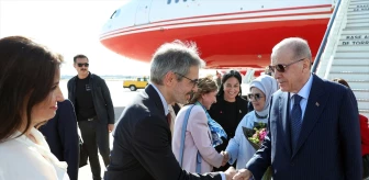 Cumhurbaşkanı Erdoğan, İspanya'ya özel uçakla gitti