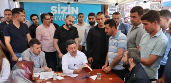 Nevşehir Belediye Başkanı Rasim Arı, mobil başkanlık ofisiyle vatandaşlarla buluştu