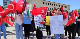 Salıpazarı'nda İnsanlık İçin Yürüyoruz-Zulme Sessiz Kalma Yürüyüşü Düzenlendi