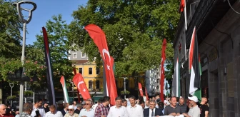 Trabzon'da Filistin'e Destek Yürüyüşü Gerçekleştirildi