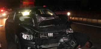 Yozgat'ta Otomobilin Hafif Ticari Araça Çarpması Sonucu 4 Kişi Yaralandı