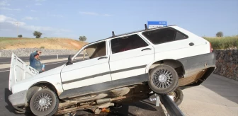 Konya'da meydana gelen kazada 3 kişi yaralandı