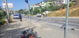 Mersin'de motosiklet kazası: 1 ölü, 1 yaralı