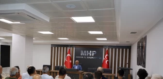 MHP Adana İl Başkanı Yusuf Kanlı Başkanlığında Yönetim Kurulu Toplantısı Düzenlendi