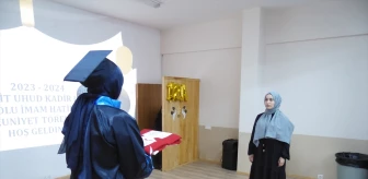 Orta Şehit Uhud Kadir Işık Anadolu İmam Hatip Lisesi'nde Mezuniyet Töreni Düzenlendi