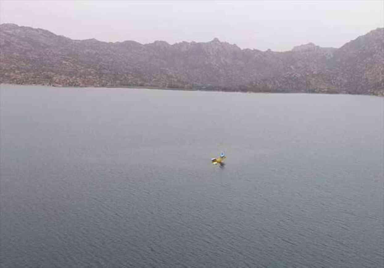Aydın'da orman yangınına müdahale eden uçak Bafa Gölü'ne düştü Aydın'da orman yangınına müdahale eden uçak Bafa Gölü'ne düştü