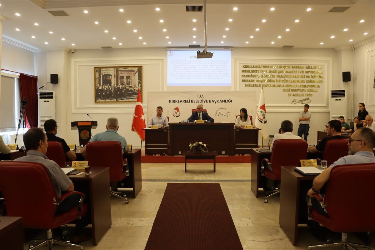 Kırklareli Belediye Meclisi Haziran Ayı İkinci Birleşiminde İmar Planları Görüşüldü