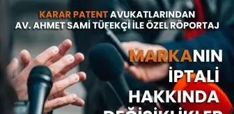 Markanın İptali Hakkında Değişiklikler