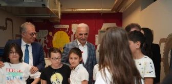 Ümraniye Belediye Başkanı İsmet Yıldırım, Bilge Soyak İlkokulu Mühendislik ve Tasarım Atölyesi'ni ziyaret etti