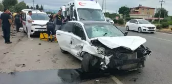 Samsun'da trafik kazası: 1 ölü, 4 yaralı