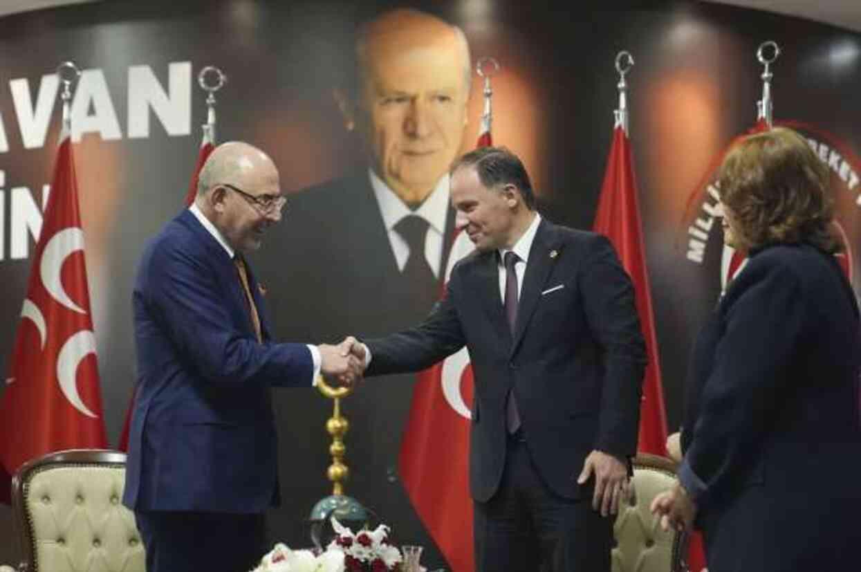 CHP'nin MHP'ye bayram ziyaretinde ekonomi eleştirisi damga vurdu: Kriz nedeniyle vatandaş mutsuz