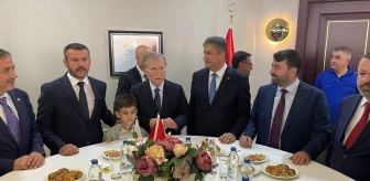 Cumhurbaşkanlığı YİK Üyesi Şahin, Karabük'te bayramlaşma programına katıldı Açıklaması
