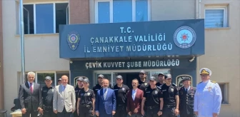 İçişleri Bakan Yardımcısı Bülent Turan, Kurban Bayramı dolayısıyla Çanakkale'de ziyaretlerde bulundu