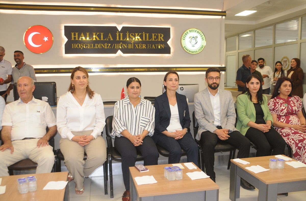 DEM Parti Eş Genel Başkanı Tülay Hatimoğulları Şırnak'ta Belediyeleri Ziyaret Etti