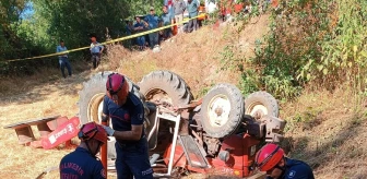 Balıkesir'de traktör kazası: Sürücü hayatını kaybetti