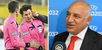 TFF Başkanı Mehmet Büyükekşi Halil Umut Meler'e sahip çıktı: Dövdüğümüz hakem ikinci maçına çıkacak