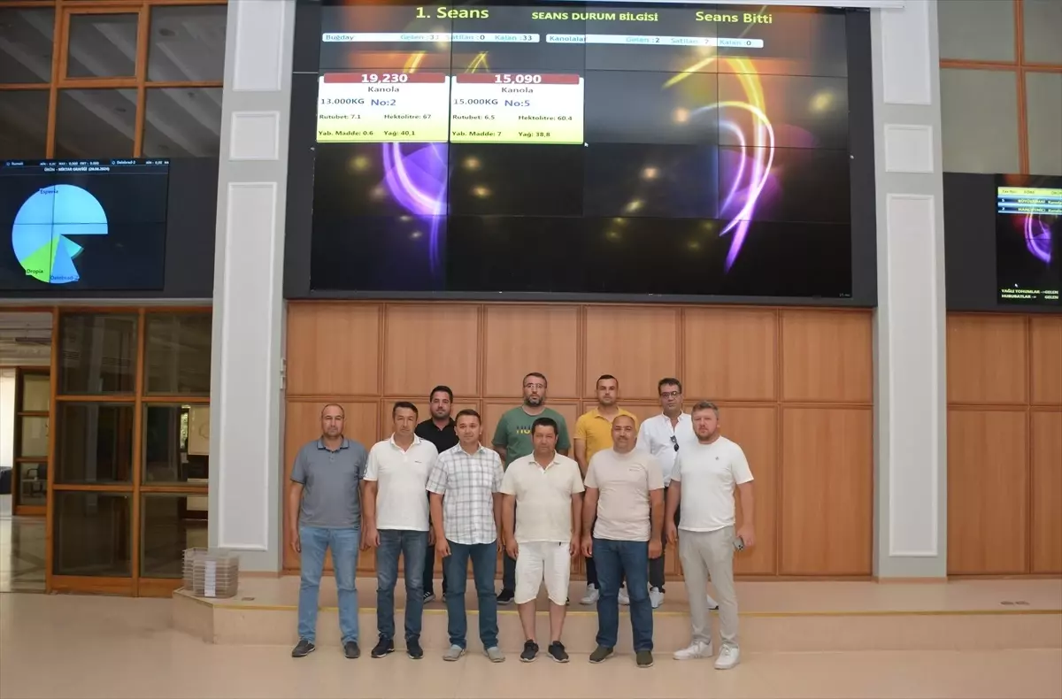 Edirne Ticaret Borsasında Yeni Mahsul Kanola Alıcı Buldu