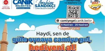 Samsun'da Camiye Giden Çocuklara Hediyeler Verilecek