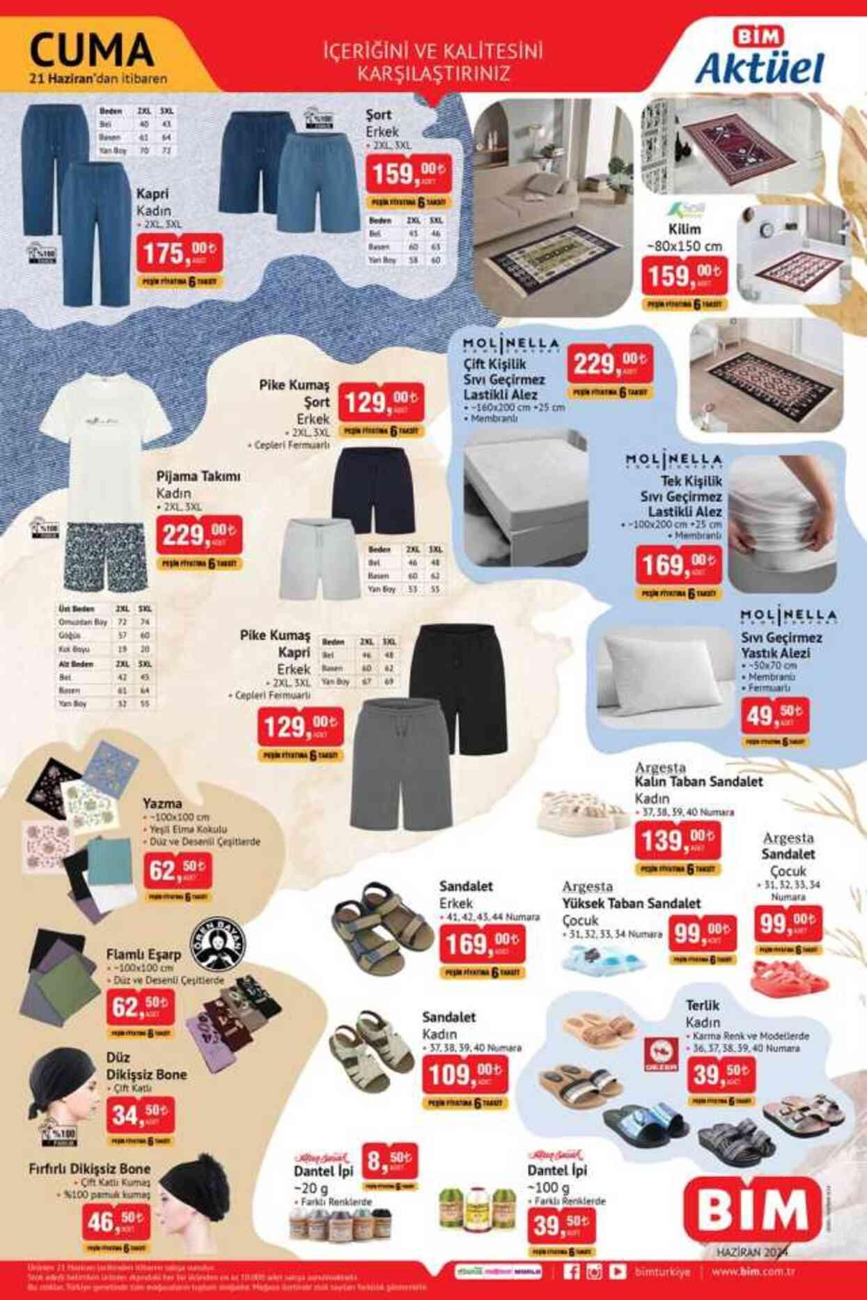 21 HAZİRAN BİM AKTÜEL YENİ GELEN ÜRÜNLER! Bu hafta BİM'de neler var, hangi ürünler geldi?