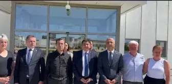 CHP Heyeti Kayseri'de Silahlı Saldırıya Uğrayan Üyeyi Ziyaret Etti