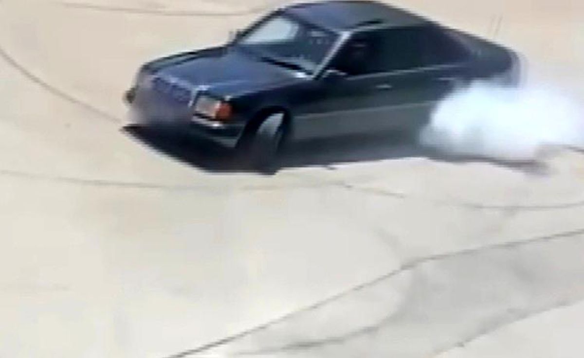 Gaziantep'te drift atan sürücüye ağır ceza