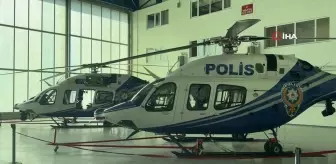 İstanbul'da helikopterle trafik denetimi