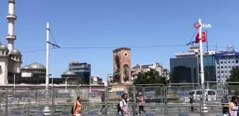 Taksim ve Şişhane metro istasyonu kapatıldı, Taksim Meydanı yaya girişine kapatıldı