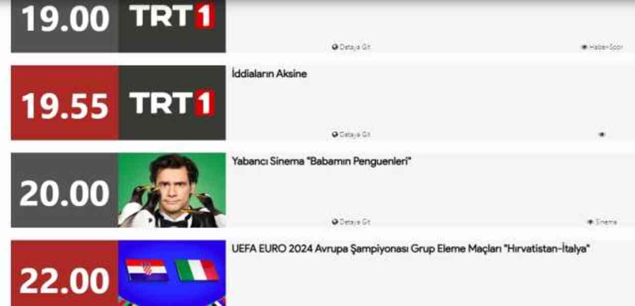 Bugün EURO 2024 maçı yok mu? TRT 1'de maç yok mu?