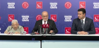 Saadet Partisi Genel Başkanı Temel Karamollaoğlu'nun Kongre Açıklaması