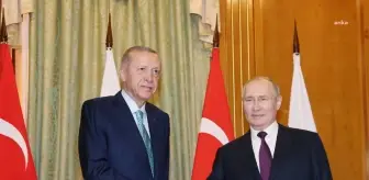 Cumhurbaşkanı Erdoğan, Rusya Lideri Putin ile Görüştü