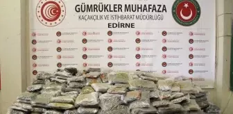 Kapıkule Sınır Kapısı'nda 635 Kilogram Esrar Ele Geçirildi