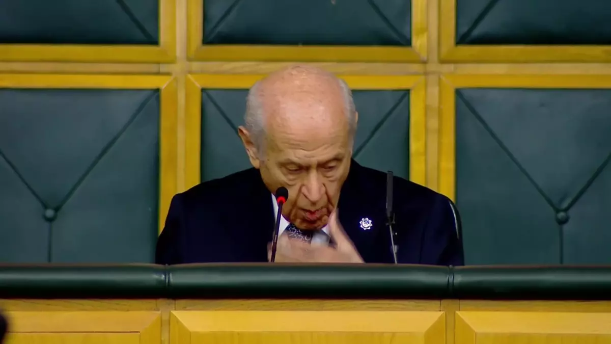 MHP Grup Toplantısı... Devlet Bahçeli'den Sinan Ateş Davası Açıklaması: Sadece Avukatlarımız Katılacak