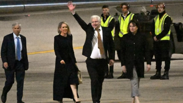 The founder of Wikileaks, Assange, who was released as a result of the agreement with the USA, returned to his country.