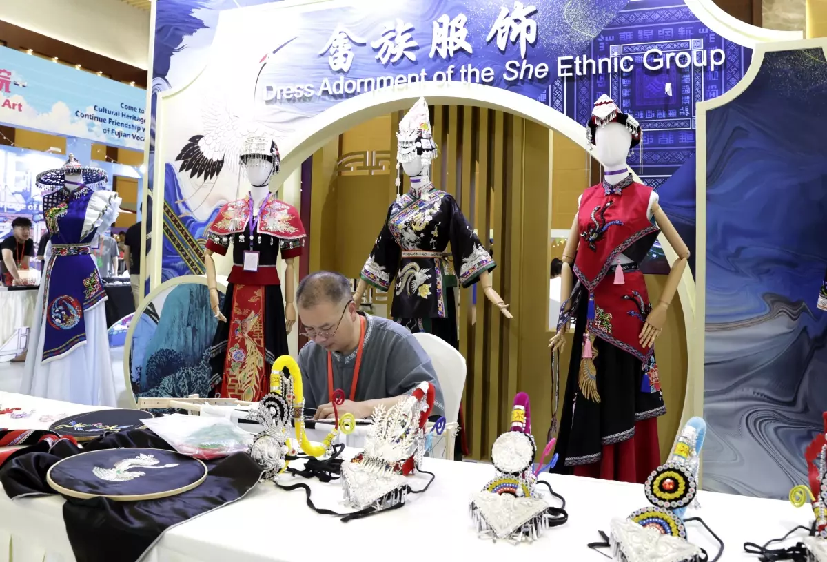 Fujian'ın somut olmayan kültürel mirası sergileniyor