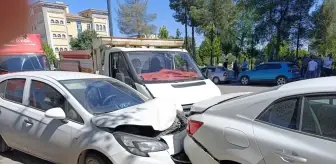 Bismil'de zincirleme trafik kazası: 1 kişi yaralandı