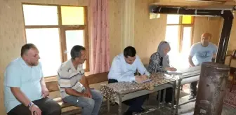 Erfelek Kaymakamı Ataberk Altun, köy ziyaretleri gerçekleştirdi