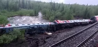 Rusya'ya bağlı Komi Cumhuriyeti'nde tren kazası: 3 ölü