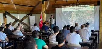 Düzce'de İmam Hatiplere Yangın Eğitimi Verildi