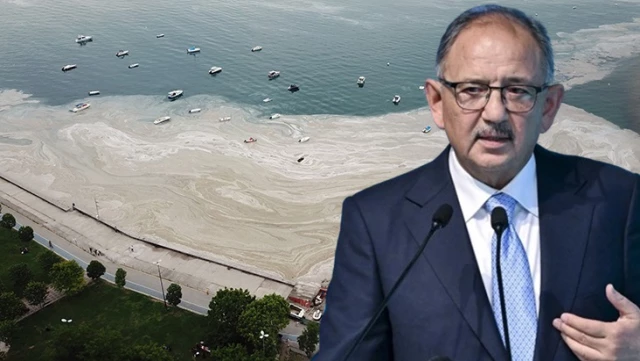 Minister Özhaseki: We will lose the Marmara Sea due to the mucilage.
