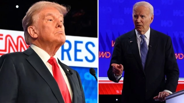 Biden and Trump face off in a live broadcast! Trump overwhelmingly emerged as the winner of the poll.