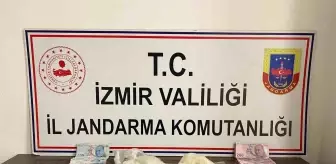 İzmir'de yapılan operasyonda 1.5 kg metamfetamin ele geçirildi