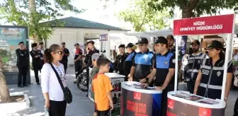 Niğde'de 'Mutluluğa Kurşun Sıkma' kampanyasının tanıtımı yapıldı