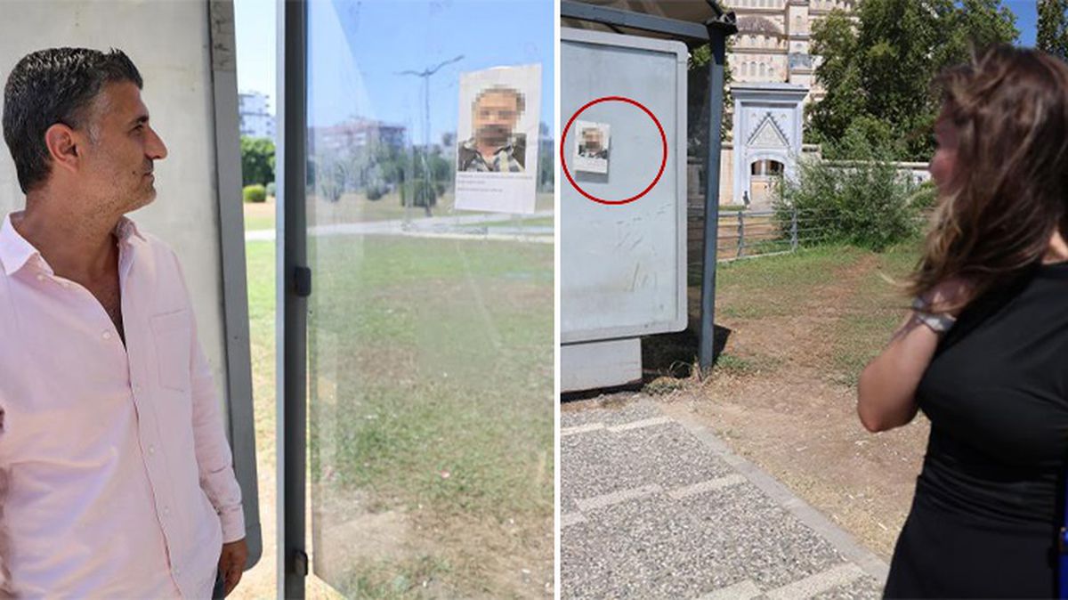 Otobüs duraklarına 'Sapık' ilanı astılar: 3 yaşındaki çocuğa saldırdı, görenler polisi arasın